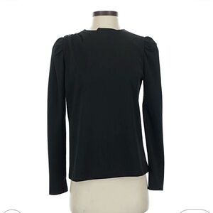 Ann Taylor Embellished Black Women's Top